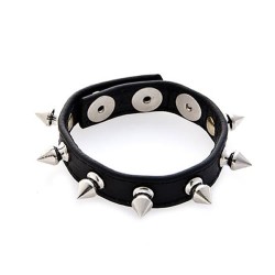 premium spiked leather cock ring