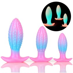 luminous glow in the dark butt plug