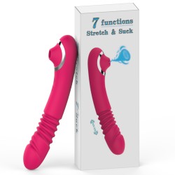 thrusting suction vibrator