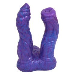 blue demon realistic double dildo 02